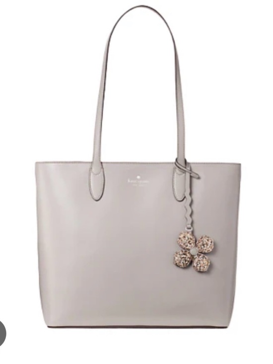 kate spade Handbags - Kate Spade New York Kerri Medium Tote with Charm Grey